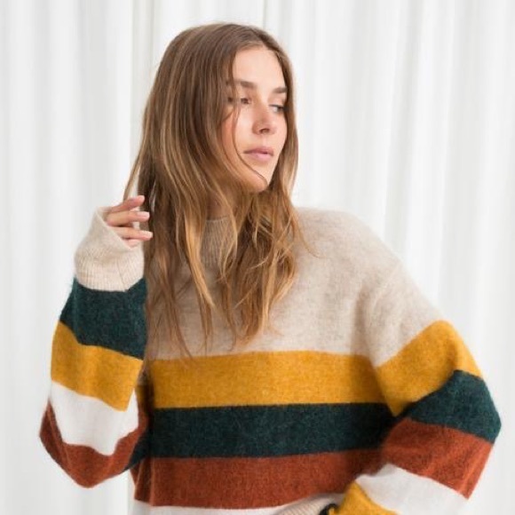& OTHER STORIES
Striped Wool Blend Sweater - Picture 2 of 5